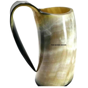 Décoration personnalisée pour la maison, l'hôtel, le restaurant, la fête, tasse à boire en corne de viking de haute qualité, drôle, Noël - Product Image 4