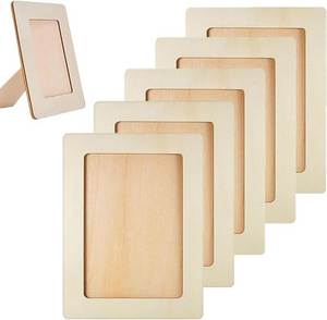 Minimalist Vertical Wooden <b>Frame</b> for Certificates Prints <b>Canvas</b> Decor-Eco-Friendly Interior Design - Product Image 6