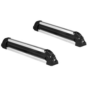 Portasci e Snowboard Universale in Alluminio da 31,7 Pollici, Compatibile con la Maggior Parte delle Barre Trasversali Auto, Contiene fino a 6 Paia di Sci e 4 Snowboard - Product Image 4