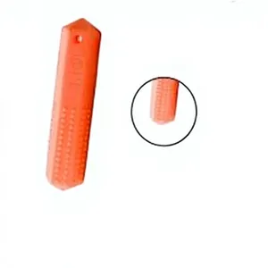 Jouet de dentition sensoriel en silicone coloré en forme d'hexagone, 15 cm, portable, sûr pour les aliments, idéal pour les centres de réadaptation - Product Image 6