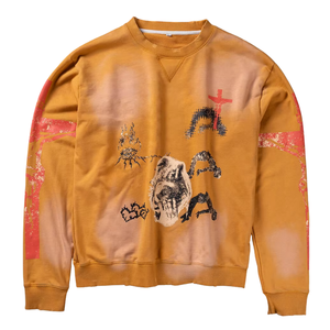 Sudaderas Personalizadas Vintage con Efecto Desgastado por el Sol, Estampadas, para Niños y Niñas, Primavera, 400 GSM, Algodón Grueso, Felpa Francesa - Product Image 1