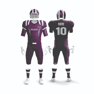 Uniformes de Fútbol Americano Sublimados con Estilo, Personalización Total, Precio de Fábrica, Uniforme Transpirable de Poliéster - Product Image 1