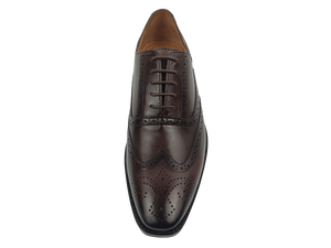 Zapatos Oxford de Vestir para Hombre, Color Marrón, con Cordones, Punta en Pico, para Oficina y Carrera Profesional, Suela de Goma de Color Sólido, para Todas las Temporadas - Product Image 2