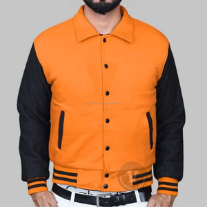 Custom <b>Cool</b> Style Winter Baseball Twill Cotton <b>Padded</b> Custom Letterman Varsity Jacket - Product Image 2