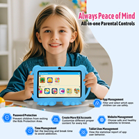 Tablette Android 7 pouces MTK Quad Core, produit électronique d'apprentissage économique, batterie 3000 mAh, résolution 1024x600, connectivité Wi-Fi