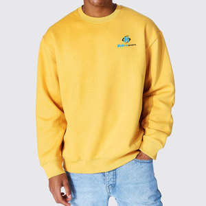 Sudadera informal de color liso y corte holgado para hombre, hecha en Pakistán, sudaderas básicas de la mejor calidad para adultos. - Product Image 2