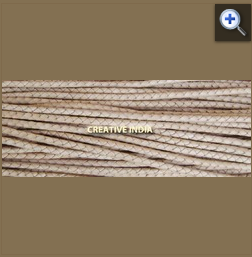 Factory Production of High-Quality Round Leather Cord <b>Braided</b> Sewn for DIY Craft Jewelry Beading Cords 2m 3mm 4mm 5mm 6mm - Product Image 3