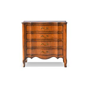 Antique Solid Wood <b>Chest</b> Drawers Classic 4-Drawer Accent <b>Storage</b> Cabinet Contemporary Luxury Bedroom Furniture Hotel Living Room - Product Image 1