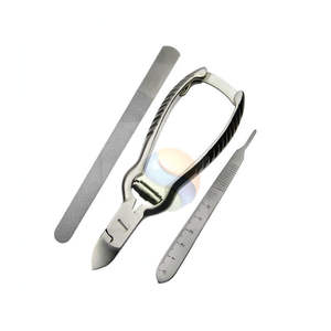 Juego Profesional de Cortaúñas para Uñas Encarnadas, Cortador de Acero Inoxidable con Resorte y Empujador de Cutículas, para Manicura y Pedicura - Product Image 6