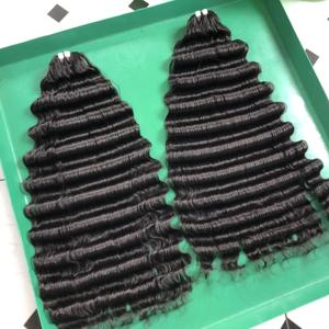 Paquetes de cabello de onda profunda de color natural sin desprendimiento extensiones de cabello de onda profunda de 8-40 pulgadas sin enredos - Product Image 4