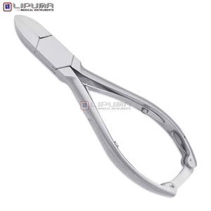Buy Professional Stainless Steel Nail Clippers Ergonomic Handle Precise Cutting Fingernails Toenails - Product Image 2