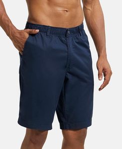 Shorts Homme Brodés de Haute Qualité, Coupe Droite, Boutons, Respirants, Infroissables, 100% Coton, Taille Plus, Vente Chaude - Product Image 2