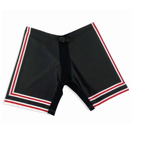 Pantalones Cortos de Hockey sobre Hielo, Impresión por Transferencia de Calor, Nailon con Bloques de Color, Cierre con Cordón, Nombres de Equipos Personalizados, Uniformes de Hockey al por Mayor - Product Image 6