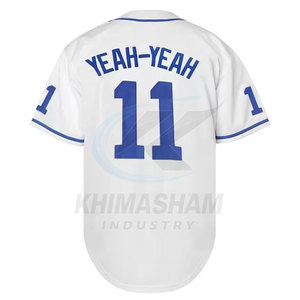 Camiseta de Béisbol Personalizada de Estilo Moderno, Tela Suave al Tacto, Corte Regular, Manga Corta, para Entrenamientos de Verano - Product Image 3