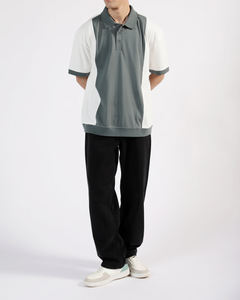 Camiseta de Golf de Manga Corta para Hombre, Corte Regular, Jersey Sólido, 100% Algodón/Poliéster, Ajuste Cómodo y Delgado - Product Image 6