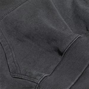 Sweat-shirts à capuche pour hommes, 600 g/m², tendance, épais, effet vieilli, coupe oversize, délavé style vintage, uni, vente en gros - Product Image 4