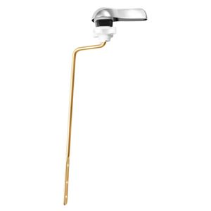 Universal Chrome Side Mount <b>Toilet</b> <b>Handle</b> <b>Replacement</b> Kit Tank Levers - Product Image 1