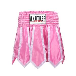 Shorts de boxe style streamer pour entraînement, combat libre, Sanda, Muay Thai pour hommes, femmes et enfants, compétition en arène - Product Image 5