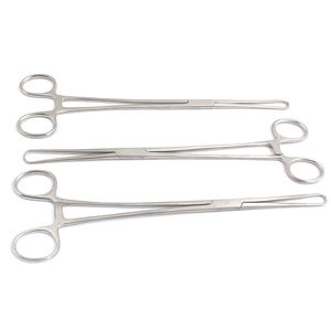 High Quality Set of 6 Towel <b>CLAMP</b> Forceps 10 Inches Surgical Instruments Manufacturer and Exporter By Dentavex - Product Image 5