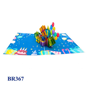 Tarjeta de Felicitación de Papel con Flores 3D, Diseño Personalizado, Hecha a Mano en Vietnam, Regalo de Cumpleaños, Decoración para el Hogar, Superventas - Product Image 2
