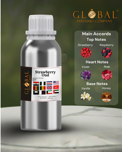Fragancia Inspirada en STRAWBERRY OUD, Fragancia Premium de Alta Calidad, Larga Duración, Proveedores al por Mayor, Concentrada, Multi-Aroma, Uso Diario - Product Image 1