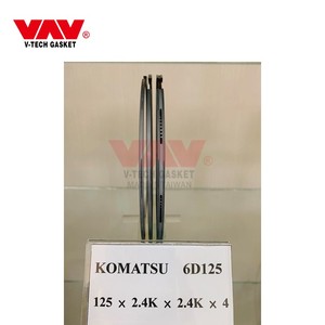 Pièces de moteur diesel 6150-31-2032 Segment de piston pour Komatsu - Product Image 2