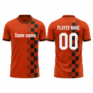 เสื้อฟุตบอลอเมริกันแบบขายส่งสั่งทำพิเศษ ระบายอากาศได้ดี พิมพ์ลายดิจิทัล โพลีเอสเตอร์ 100% สำหรับผู้ชาย ชุดฝึกซ้อมทีมฟุตบอล - Product Image 3