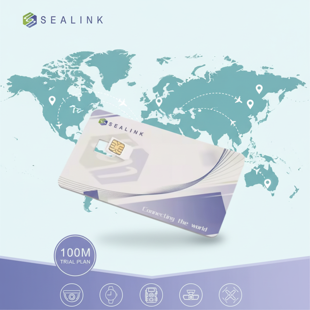 Support Customization 4G POC Radio Walkie-talkie Global Sim Card Only for 4G Walkie-talkie Use