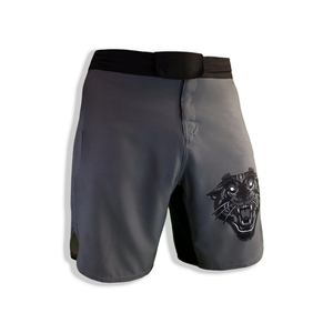Shorts de combat MMA personnalisables pour hommes, 100% polyester, motif uni, sublimation, respirant, séchage rapide, shorts de boxe OEM - Product Image 5