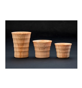 Vasos de Madera Reutilizables para Bebidas, Personalizados, Únicos, Creativos, para Restaurante, a Precio Razonable - Product Image 1