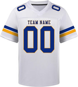 Diseño Atractivo, Personaliza Tu Propia Camiseta de Fútbol Americano, Manga Corta, 100% Poliéster, Secado Rápido, Protección UV, Ropa de Fútbol Americano - Product Image 1