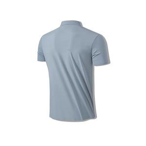 Polo de golf personnalisé pour hommes grandes tailles, respirant, tricoté, avec logo brodé, options décontractées, vente en gros - Product Image 1
