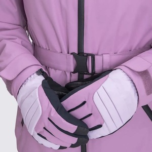 Nouveaux gants de ski et de snowboard en cuir de vachette imperméables et chauds pour l'hiver, design tendance, unisexe, pour hommes, à prix raisonnable - Product Image 2