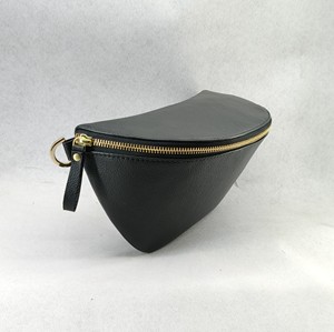 Genuine Leather Bum Waist <b>Bags</b> Fanny Packs Crossbody Chest Belt Pouch Sport <b>Accessory</b> Wholesale Price Guitar Strap Handle Custom - Product Image 6