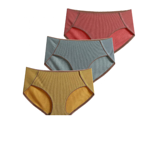 Braguitas de algodón de cintura alta para mujer, control de abdomen, tiro medio - Product Image 6