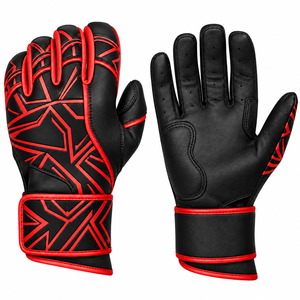 Professional Adult And Youth Sizes <b>Baseball</b> Batting <b>Gloves</b> Customized Logo Genuine Leather Comfortable <b>Baseball</b> <b>Gloves</b> - Product Image 6