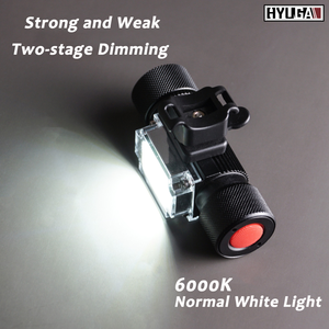 Linterna Frontal de Advertencia HYUGA PN-3, Versátil y Ligera, de Aleación de Aluminio, para Ciclismo, Senderismo, Camping, Pesca, 6000K, Luz Diurna, Alerta, IP20, 1 Año de Garantía - Product Image 4