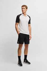 Chemises polo pour hommes avec design patchwork, nouvelle collection, logo personnalisé, couleur unie, respirantes, très vendues - Product Image 5