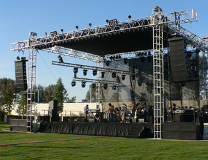 Système de treillis léger facile à installer pour stand DJ, structure de stand d'exposition, stand de présentation - Product Image 5