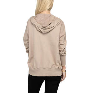 Sudaderas con Capucha para Mujer, 100% Algodón, Sólidas, Transpirables, de Secado Rápido y Ecológicas, con Logotipo Frontal, para Invierno, Gimnasio, Viajes y Uso Diario - Product Image 3