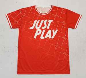 เสื้อฟุตบอลโพลีเอสเตอร์คุณภาพสูงแบบกำหนดเอง ราคาถูกจากผู้ผลิต สำหรับโปรโมชั่น แห้งเร็ว ระบายเหงื่อได้ดี พิมพ์ลายแบบซับลิเมชั่น รับผลิตแบบ ODM - Product Image 1