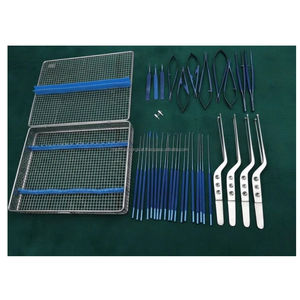 Ensemble d'instruments de microchirurgie neurochirurgicale, ensemble d'instruments chirurgicaux revêtus de titane, qualité supérieure, prix de gros - Product Image 6