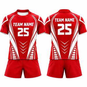 Conjunto de Uniforme de Fútbol Americano 7v7 Sublimado Personalizado con Impresión Frontal para Adultos, Nombre del Equipo Personalizado, Transpirable, 100% Poliéster para Hombre - Product Image 4