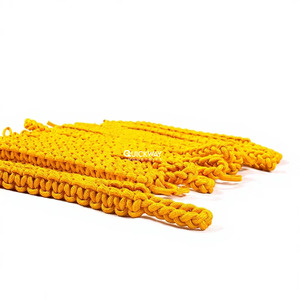 Low Price Custom Ceremonial Uniform Shoulder Cord Comfortable Silk Polyester Custom Yellow Color 2024 - Product Image 4