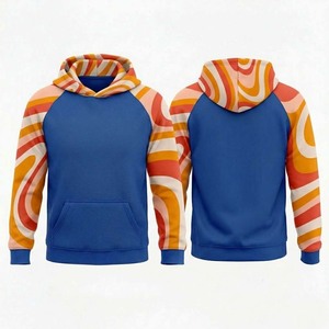Hoodies pour femmes, hoodies pour hommes, hoodies en coton mélangé épais, hoodies oversize, vêtements d'hiver, pull-over uni - Product Image 1