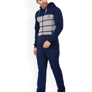 Chándal para hombre con diseño único, 100% algodón, logotipo personalizado, transpirable, ecológico, con capucha y cremallera, al por mayor. - Product Image 2