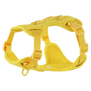 Tali kekang anjing jala warna kuning tebal dan sejuk kualitas tinggi dengan tali yang dapat disesuaikan - Product Image 1