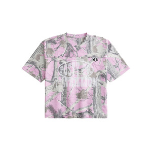 Camiseta de Fútbol Americano con Estampado de Camuflaje Rosa para Mujer y Unisex, Marcas de Moda, Transpirable, de Poliéster, Personalizable con Impresión OEM - Product Image 6