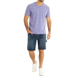 เสื้อยืดสำหรับผู้ชายผ้าไมโครไฟเบอร์ออกแบบโลโก้แบรนด์ของคุณได้เอง - Product Image 1