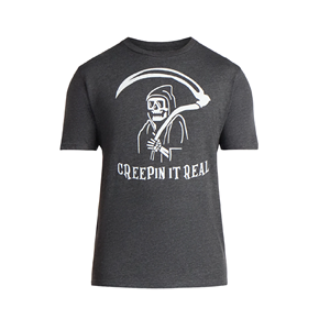 Camiseta de algodón 100% para hombre, estampada, informal, de manga corta, cuello redondo, teñida, de secado rápido, alta densidad de fibra. - Product Image 3